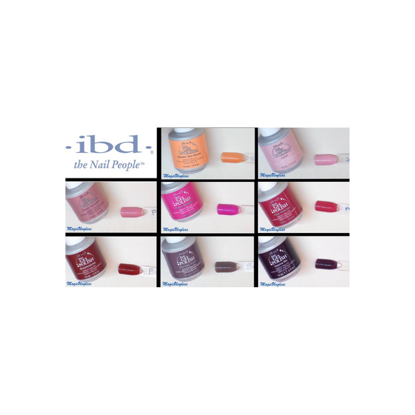 ESMALTES IBD PERMANENTE VARIEDAD DE COLORES