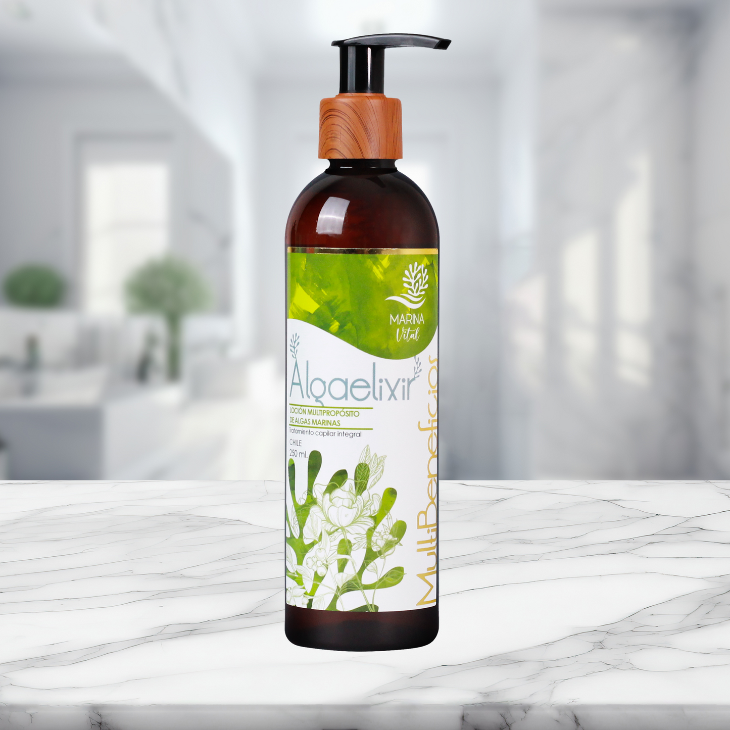 Hidrogel Marina Vital Algaelixir Multibeneficios 250 ml.