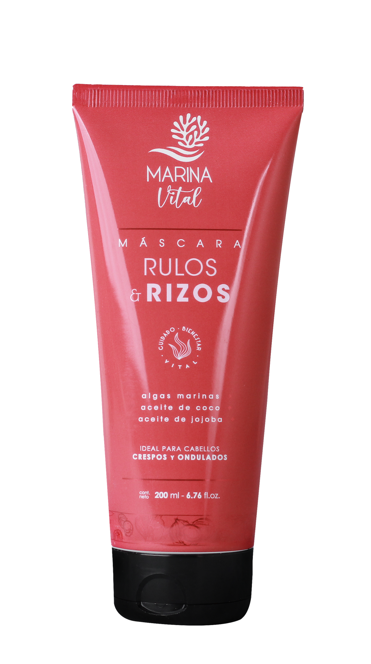 Tratamiento Marina Vital Rulos Aceite de coco y Algas 200