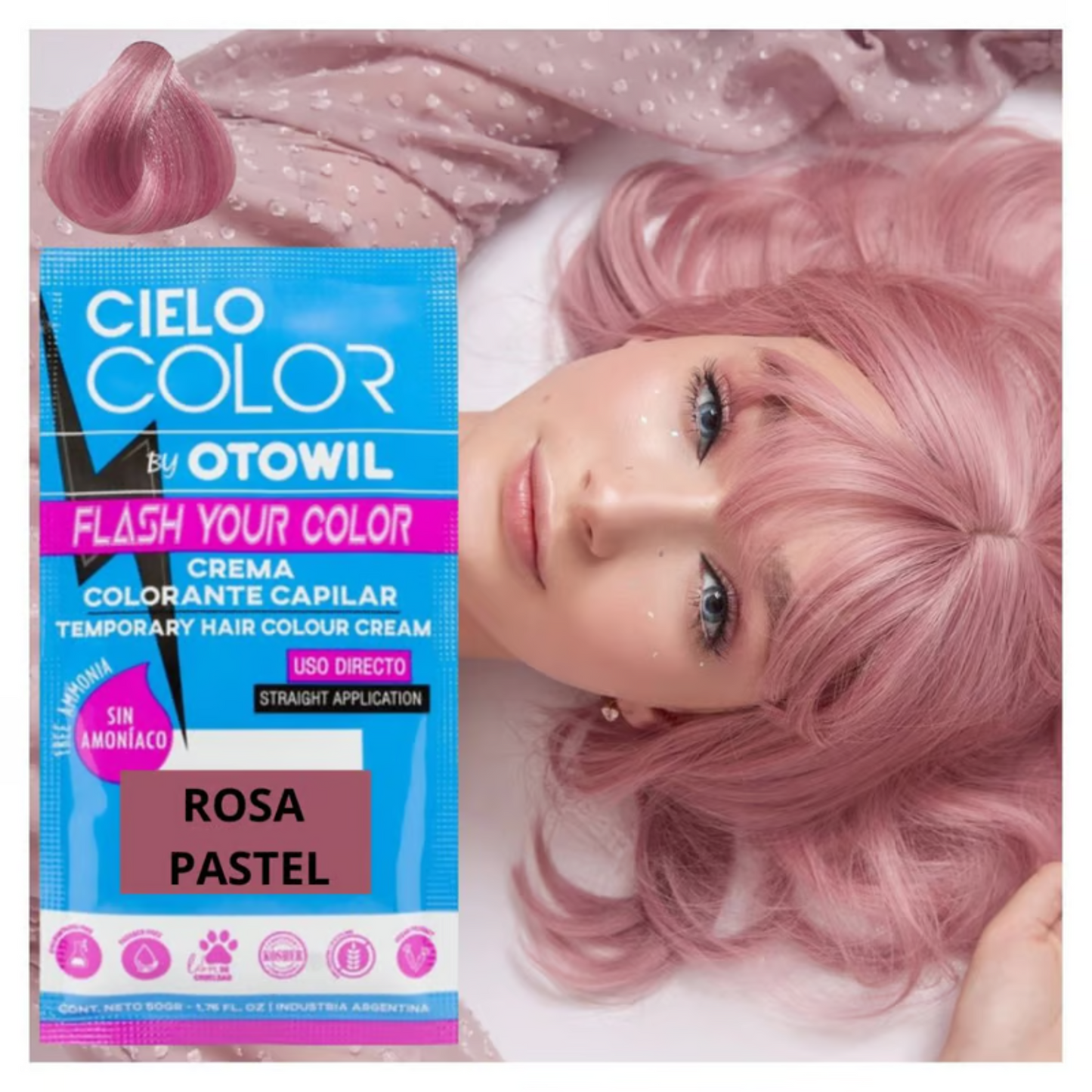 Tintura Cielo Color tonos fantasía sin amoníaco