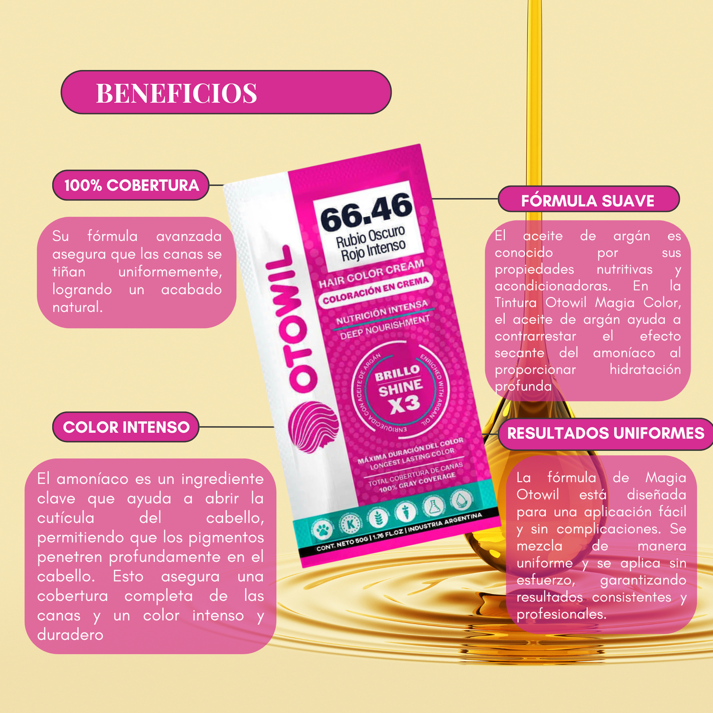 Tintura Magia Color de Otowil 47 gr.