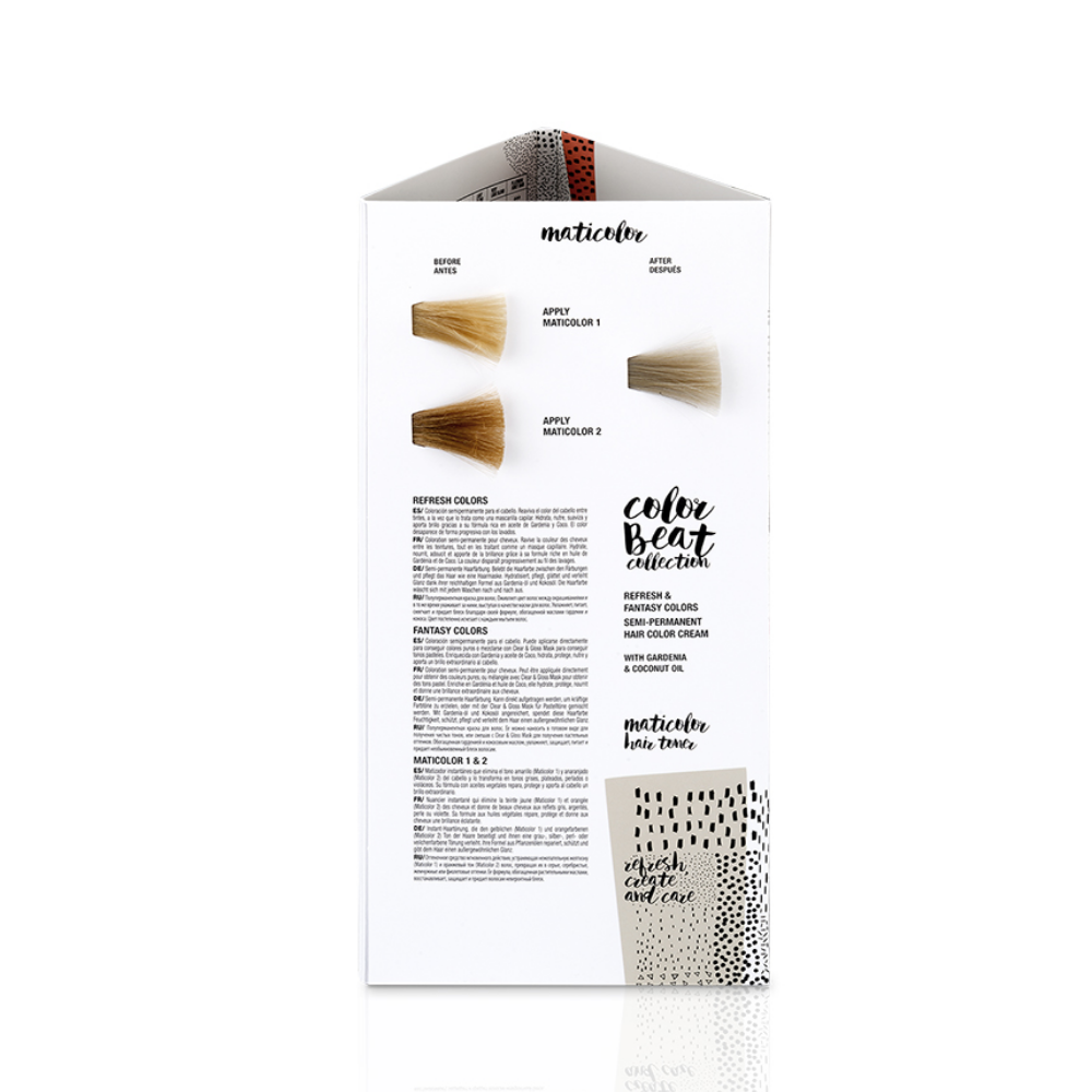 Mascarilla Refrescadora Color Beat de Glossco 100 gr.