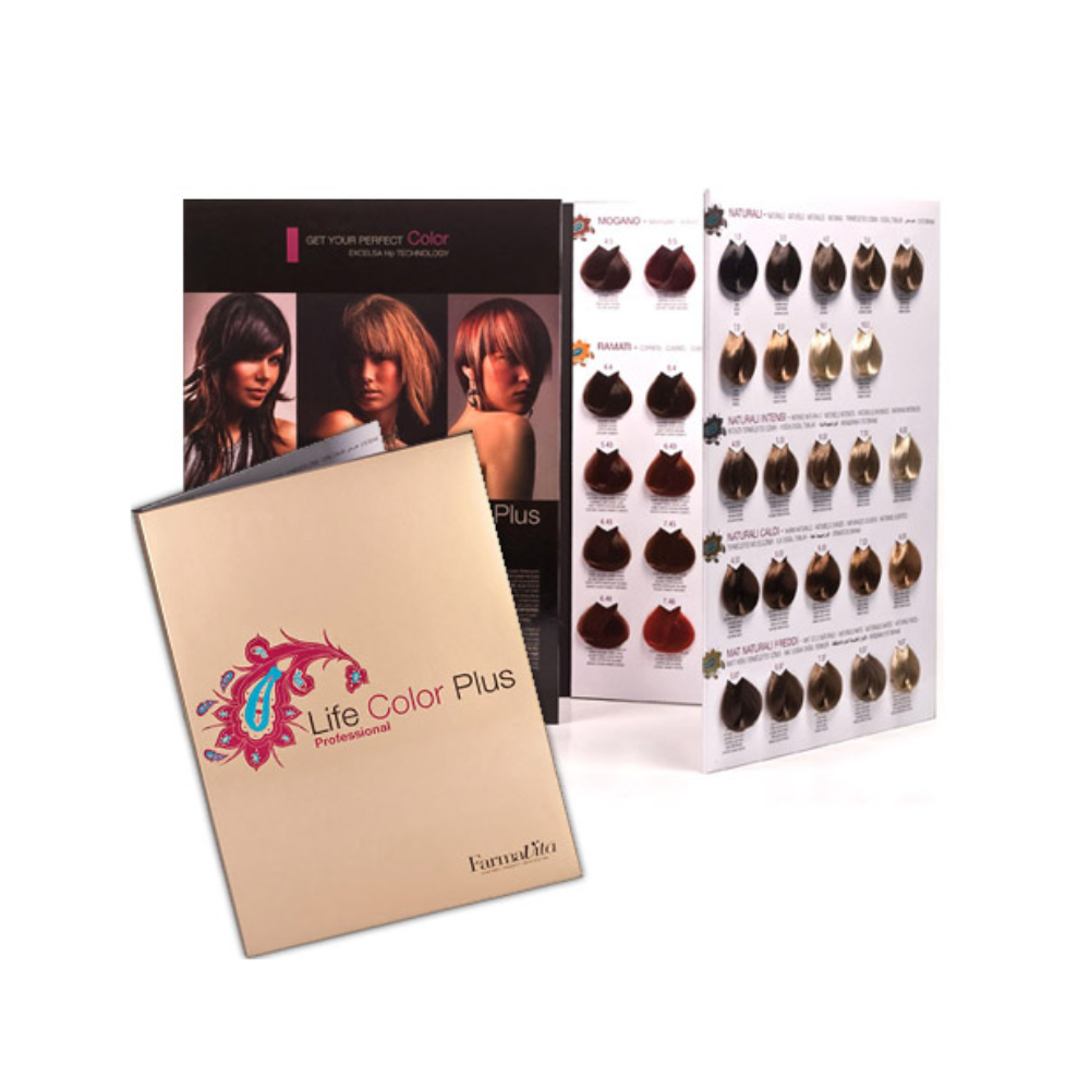 Carta de Colores Tintura Life Color Plus