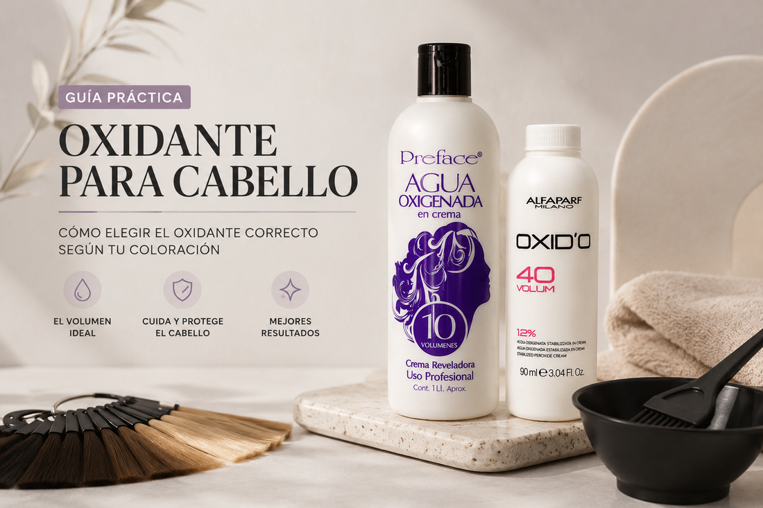 Cómo Elegir el Oxidante Correcto: Guía de Volúmenes 10, 20, 30 y 40