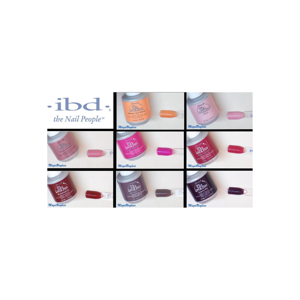 ESMALTES IBD PERMANENTE  VARIEDAD DE COLORES