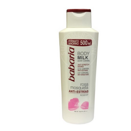 BODY MILK ROSA MOSQUETA 500 ML.