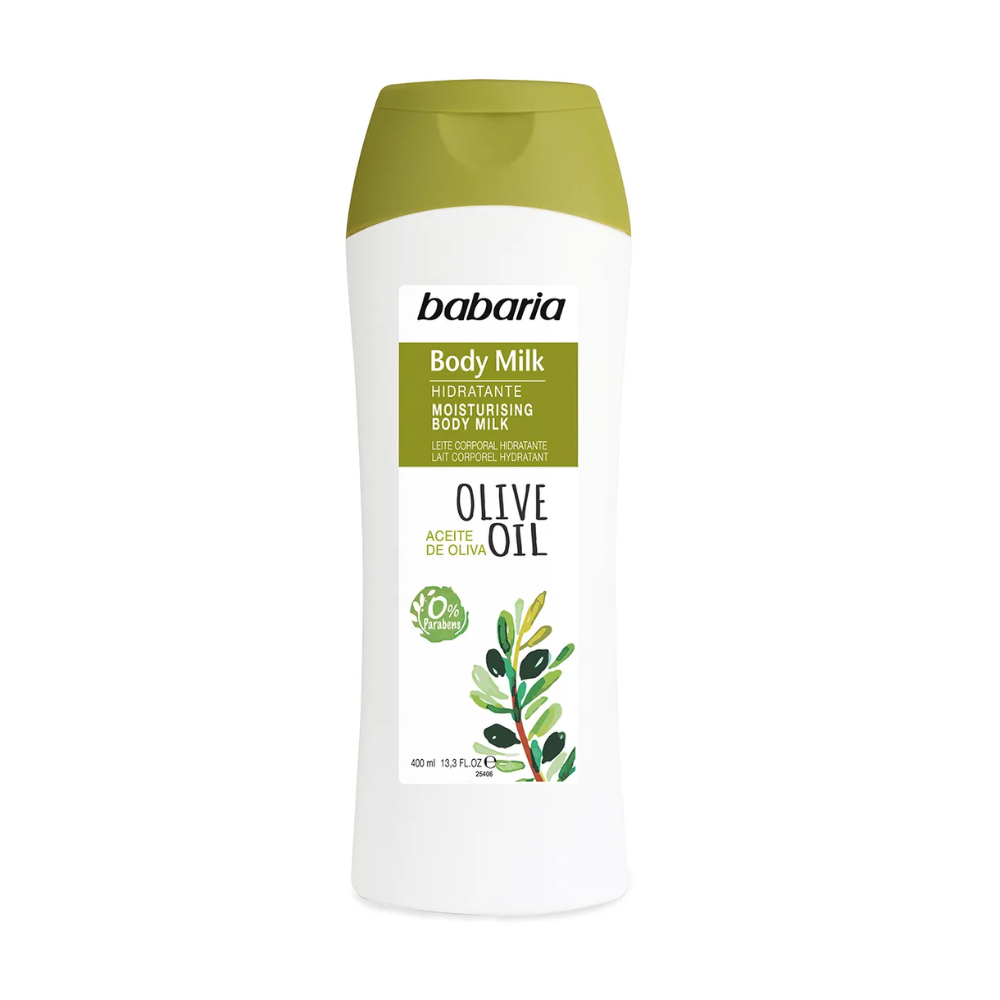 BODY MILK ACEITE OLIVA 400 ML.