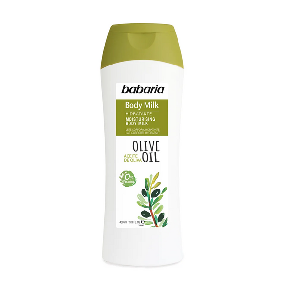 Crema corporal Body Milk Aceite de Oliva 400 ml.