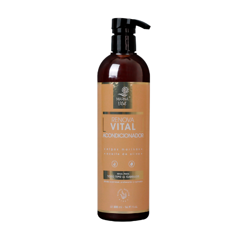Acondicionador Marina Vital Algas marinas & Aceite de oliva 500 ml.