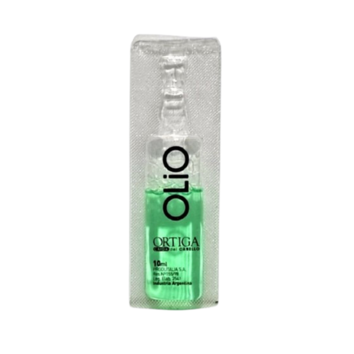 Ampolla Capilar Olio Ortiga 10 ml – Fortalecedor y Preventivo de Caída del Cabello