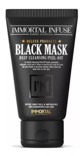 Mascarilla Exfoliador Black Mask Immortal Infuse 150 ml.