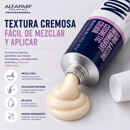 Tintura Evolution of Color de Alfaparf 60 ml. + Oxidante