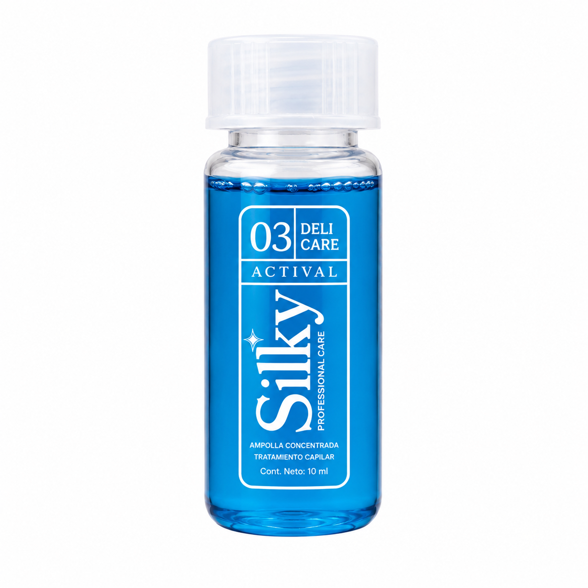 Ampolla Reestructurante Silky Deli Care Baño de Olio 10 ml.