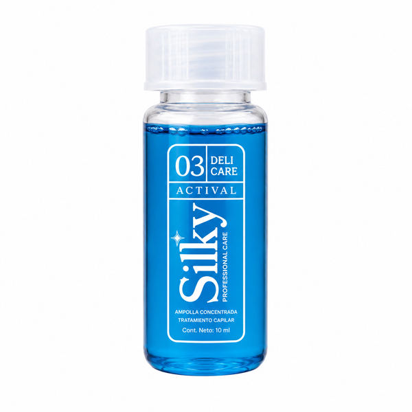 Ampolla Reestructurante Silky Deli Care Baño de Olio 10 ml.