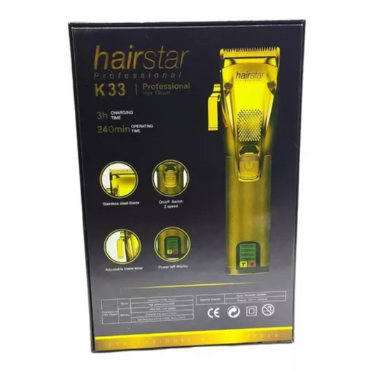 MAQUINA CORTE K33 HAIR STAR