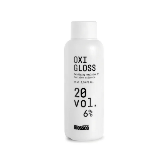 Oxidante Glossco Professional 20 volúmenes  75 ml.