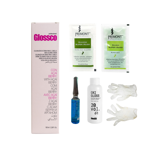 Pack Tintura Canas Rebeldes Glossco