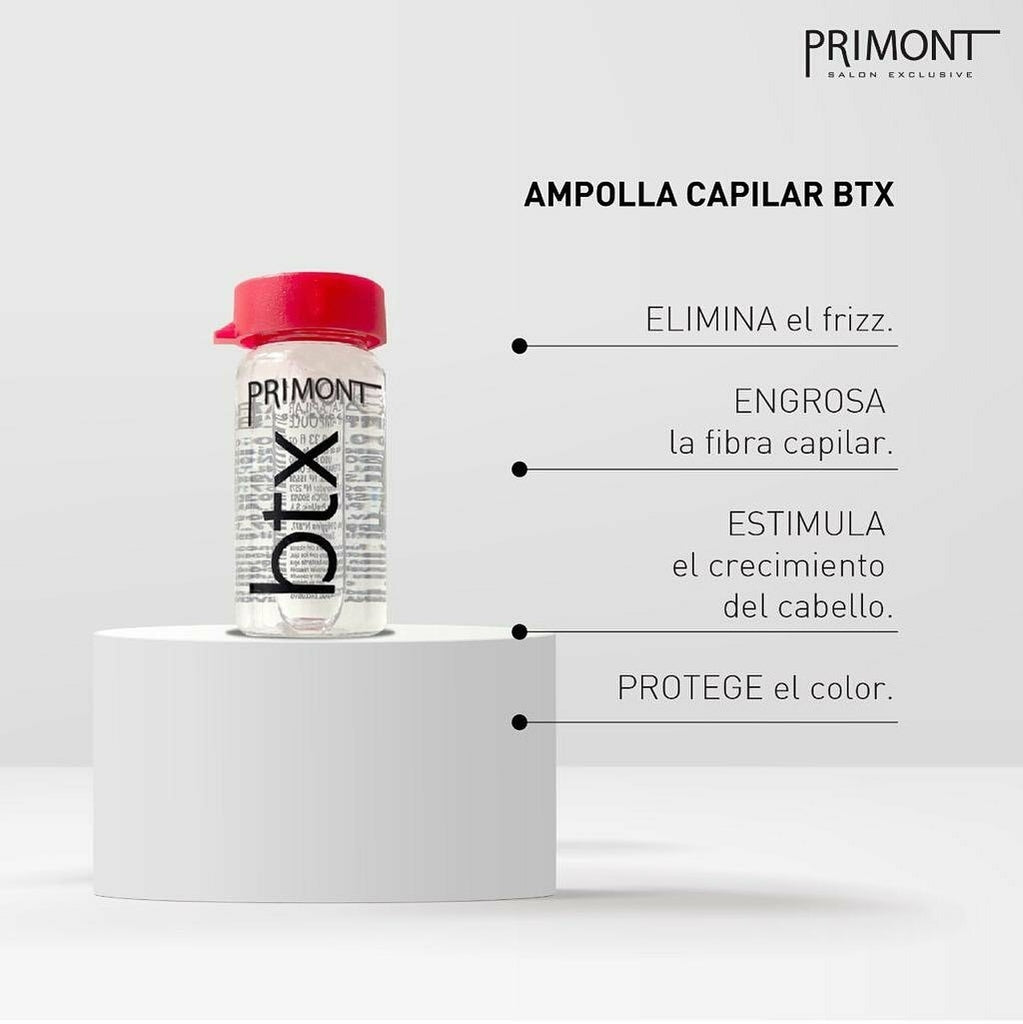 Ampolla Primont BTX reestructurante capilar 10 cc.
