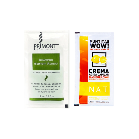 Pack Shampoo y Bálsamo Ácido Post Color | Mayor Duración del Color