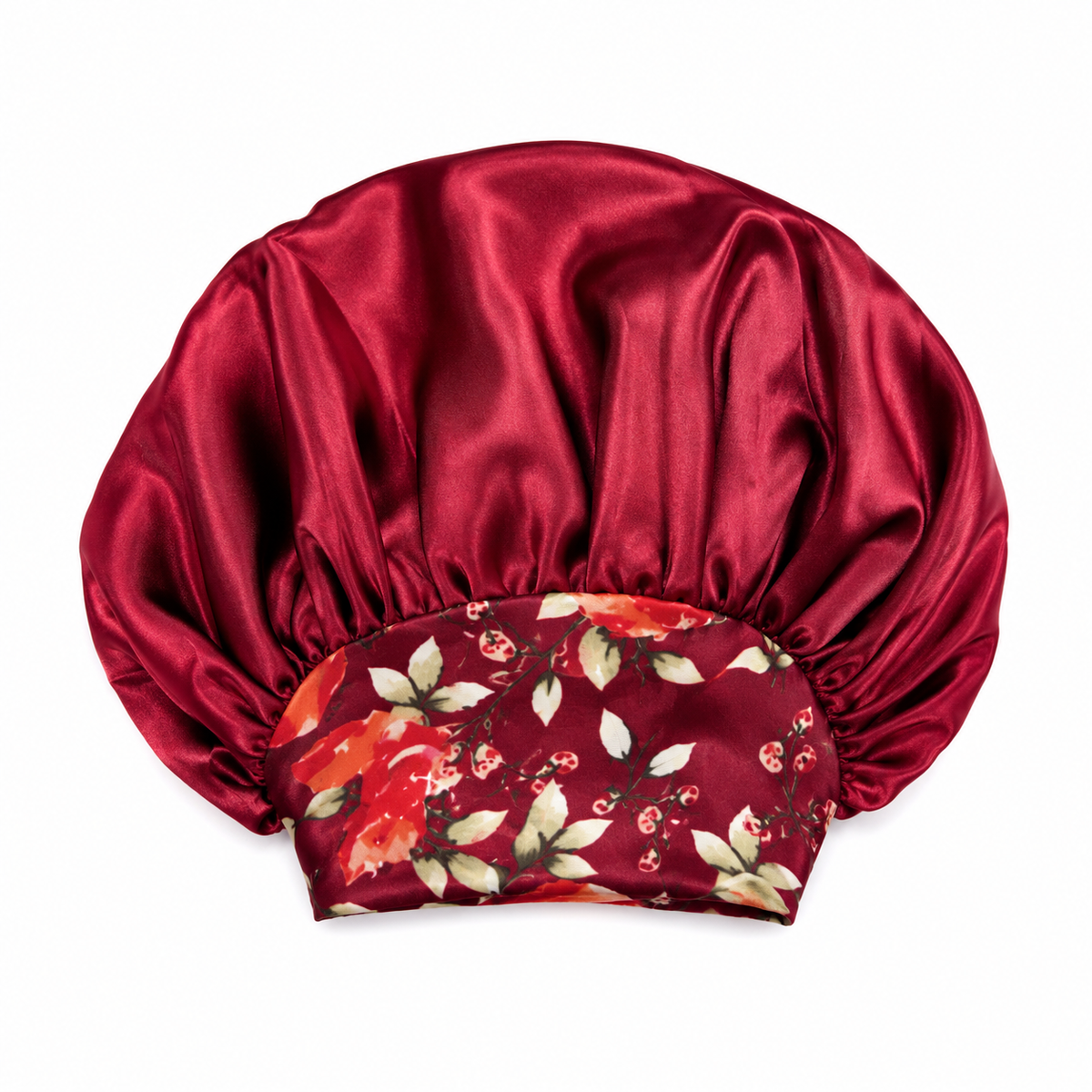 Gorro Satín antifrizz cabellos ondulados y rulos