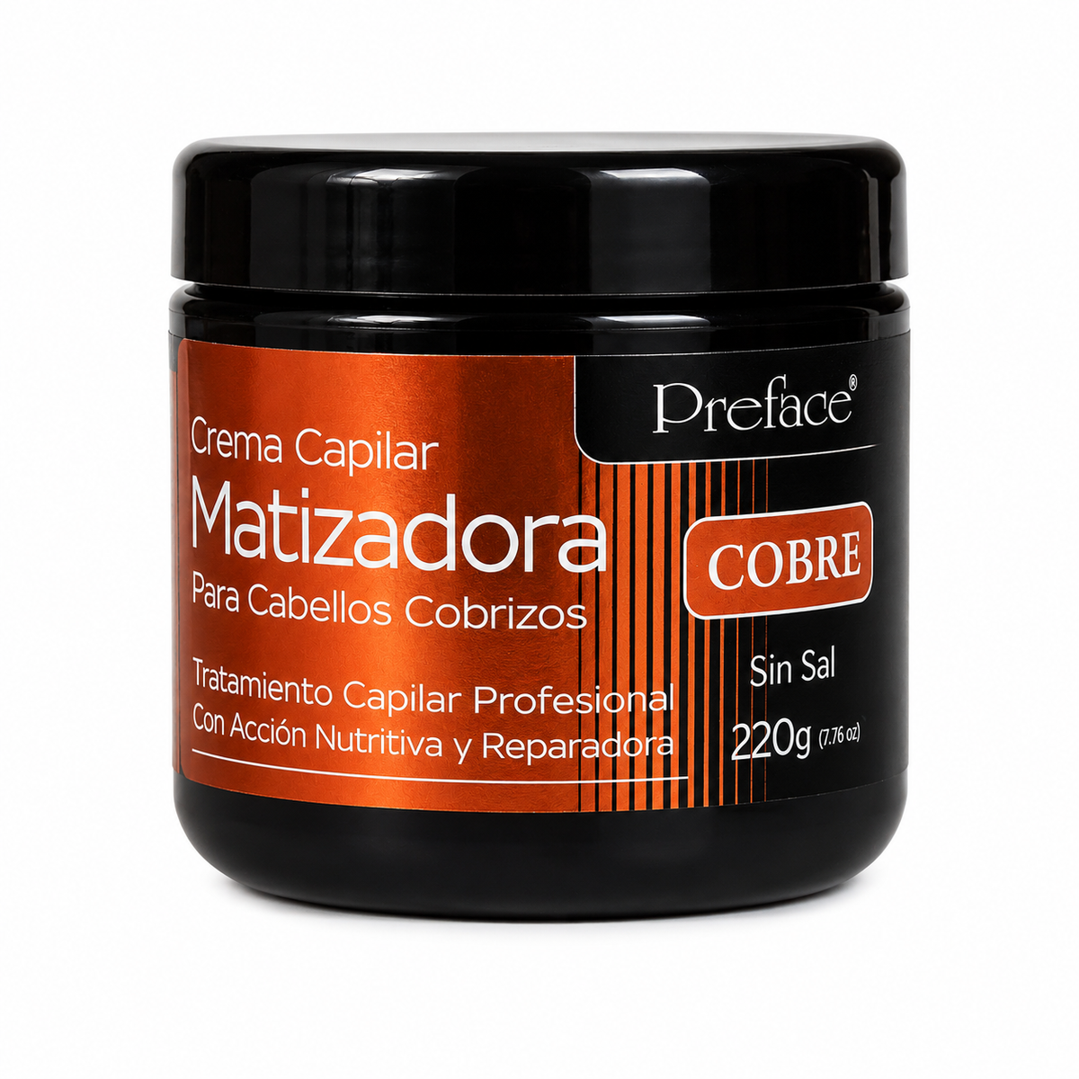 Crema matizadora Preface cobre 220 gr.