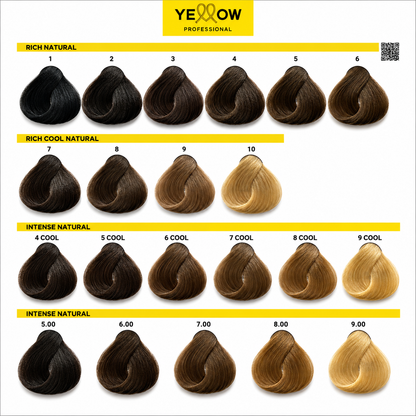 Tintura Yellow de Alfaparf 100 ml. + Oxidante de 20 volúmenes