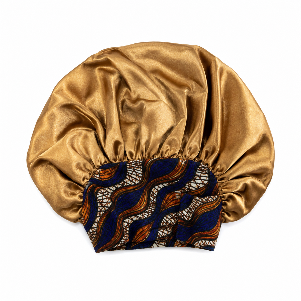 Gorro Satín antifrizz cabellos ondulados y rulos