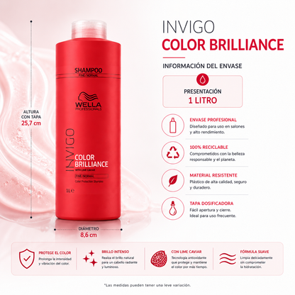Shampoo Wella Invigo Brilliance 1000 ml.
