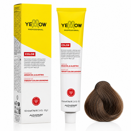 Tintura Yellow de Alfaparf 100 ml. + Oxidante de 20 volúmenes