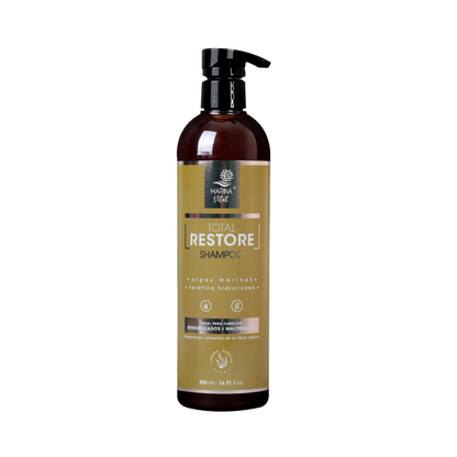 Shampoo Marina Vital Restaurador Keratina y algas marinas 500 ml 1000 ml