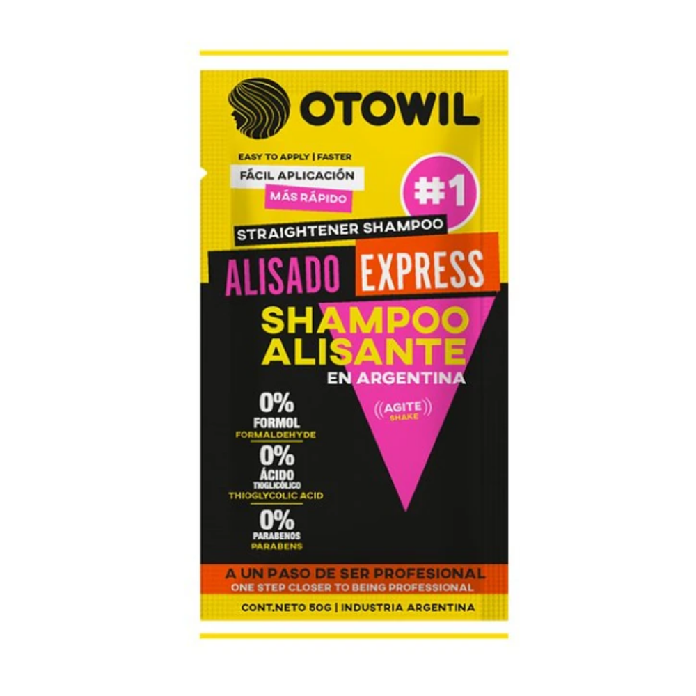 Shampoo Otowil Alisante Express sobre 50 gr.