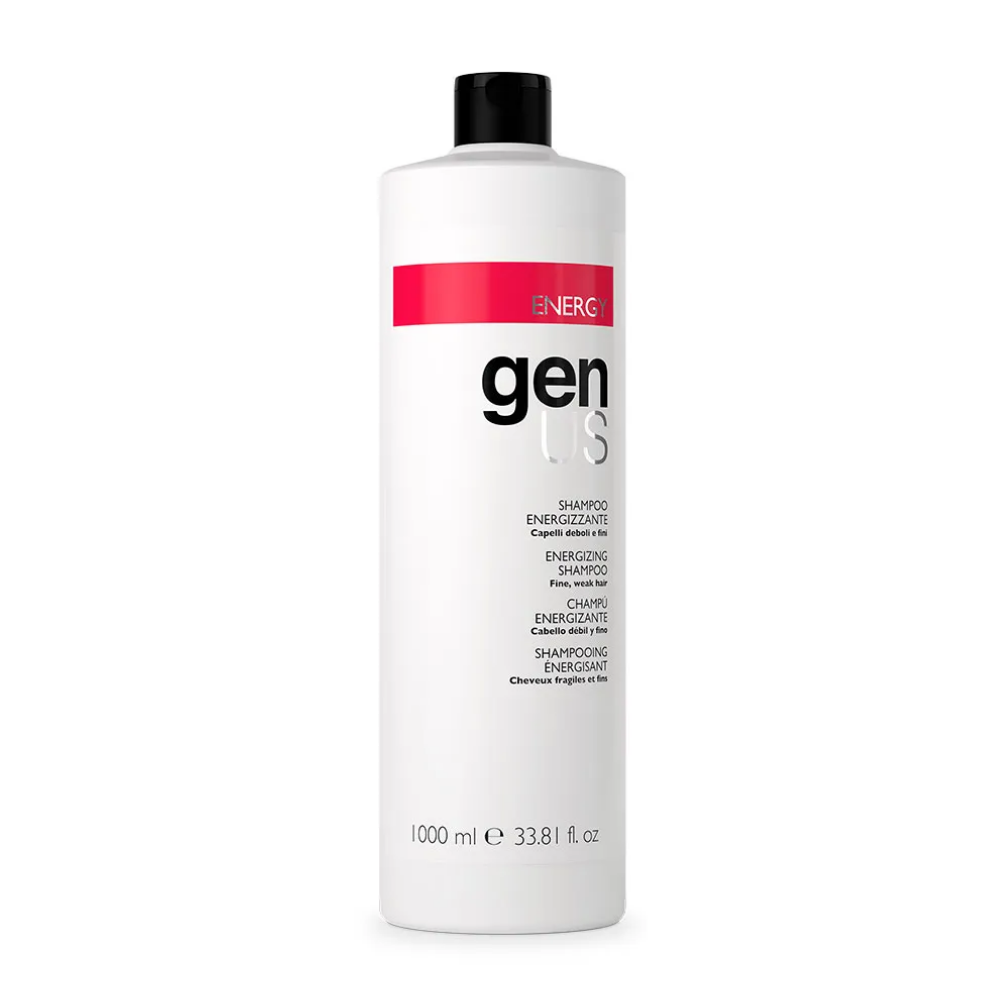 Shampoo Genus Energy Cabellos delgados y finos 1000 ml.