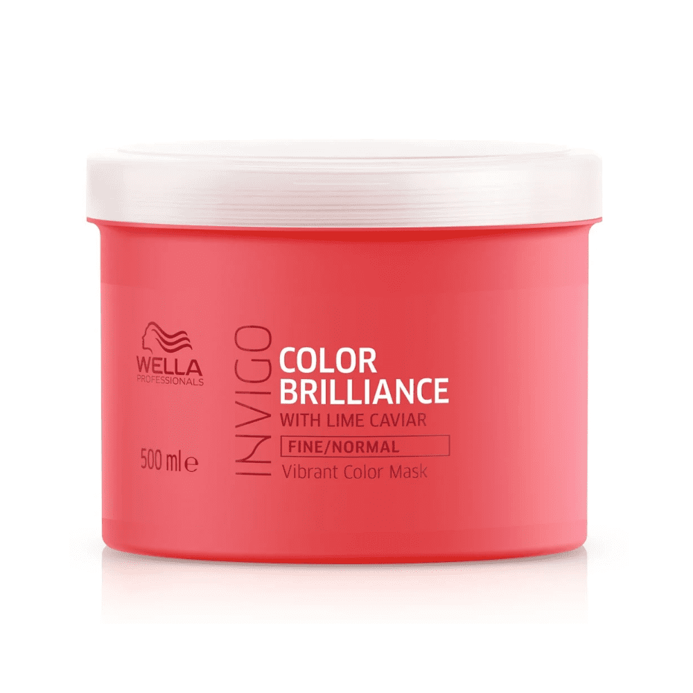 Mascarilla Wella Invigo Brilliance cabello tinturado 500 ml.