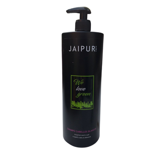 Shampoo Jaipur Silver We Love Green Cabellos canos  1000 ml.