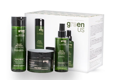 Kit Detox Shampoo, Mascarilla y Leave In GreenUs